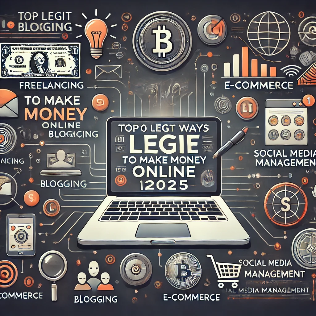 Top 10 Legit Ways to Make Money Online in 2025 - Craftwebx