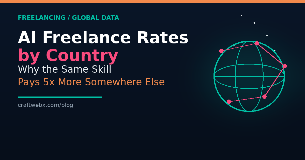AI Freelance Rates by Country