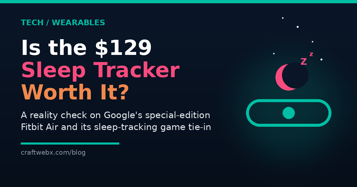 Google's Fitbit Air Pokémon Sleep Edition
